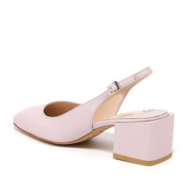 [KUHEE] Sling_back_ 8194K_ Slingback for women with Comfort, Women's Sandals, Open Toe, Fashion Pumps, Slingack High Heels, Slippers, Handmade, Sheepskin _ Made in Korea